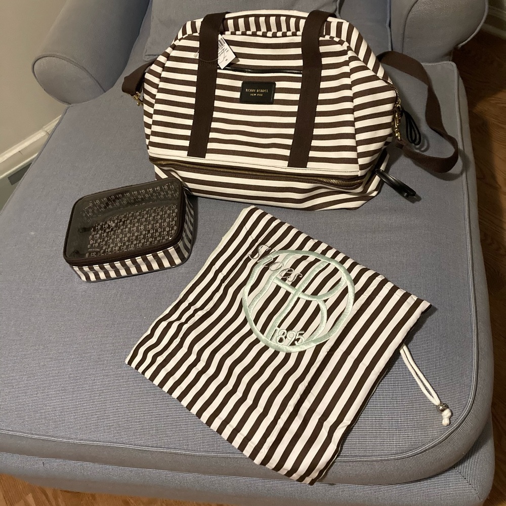 NWT Henri Bendel Overnighter